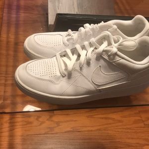 Nike white full court